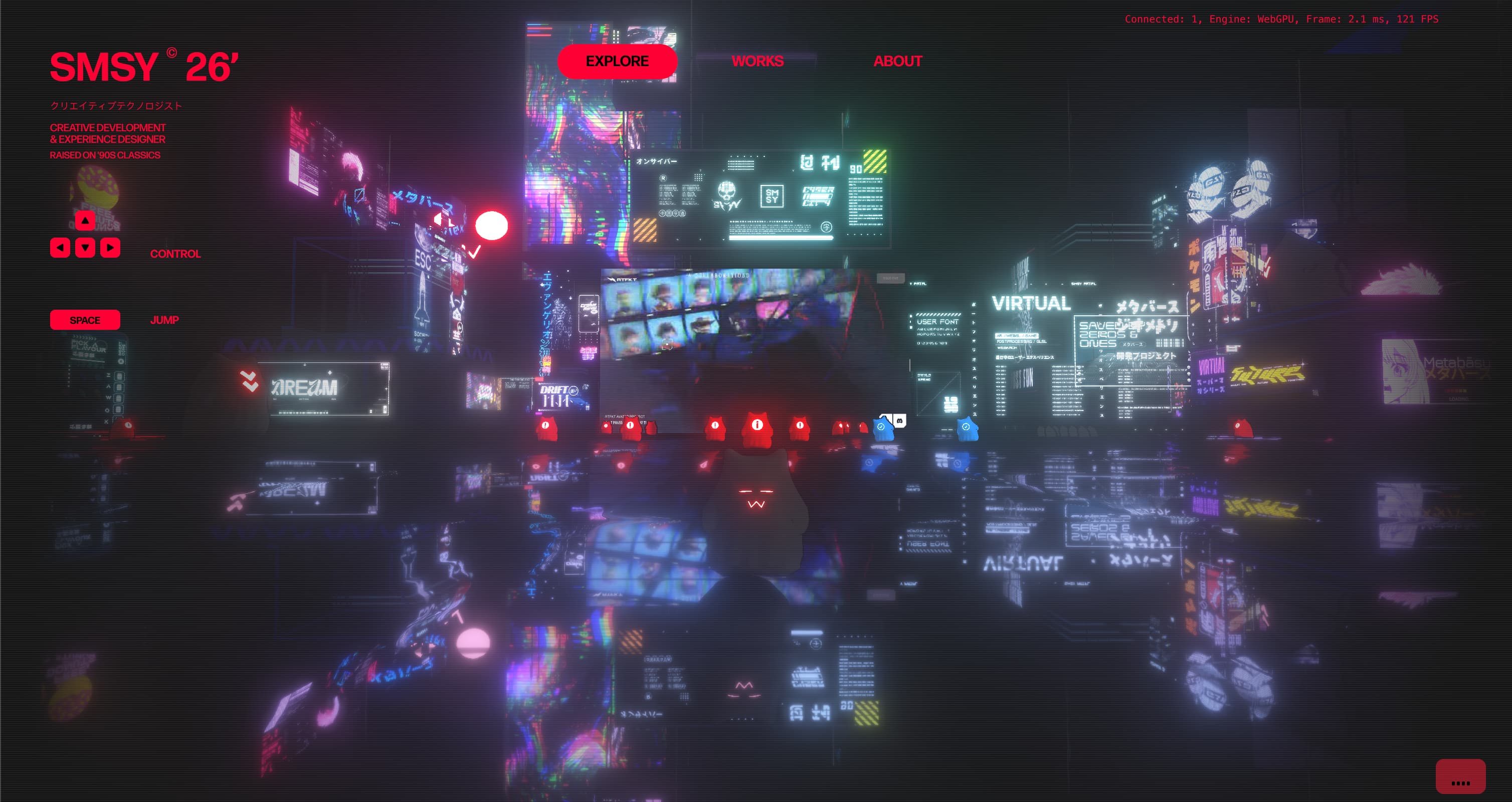 Best Three.js Portfolio Examples